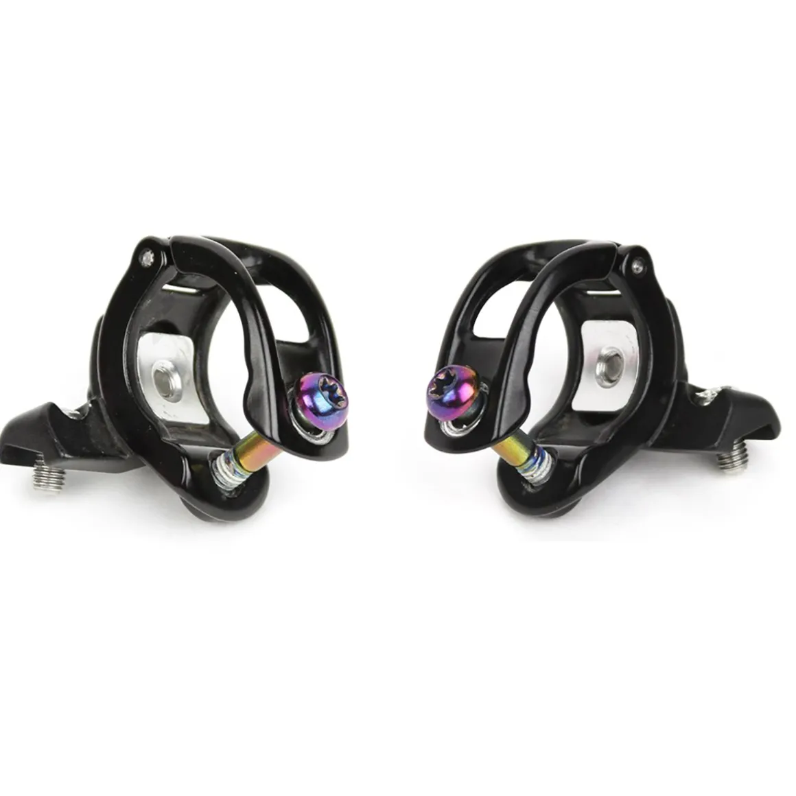 MatchMaker X Clamp with Rainbow Bolts, Left & Right (Pair)