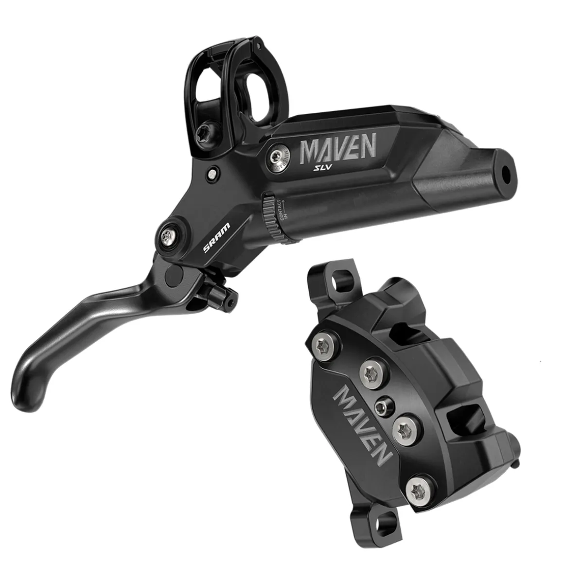 Maven Silver 4-Piston Disc Brake, Rear Wheel