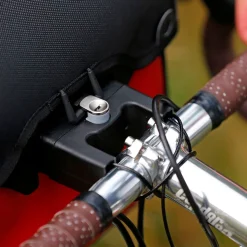 Mounting Set for Handlebar Bags/Baskets with Lock