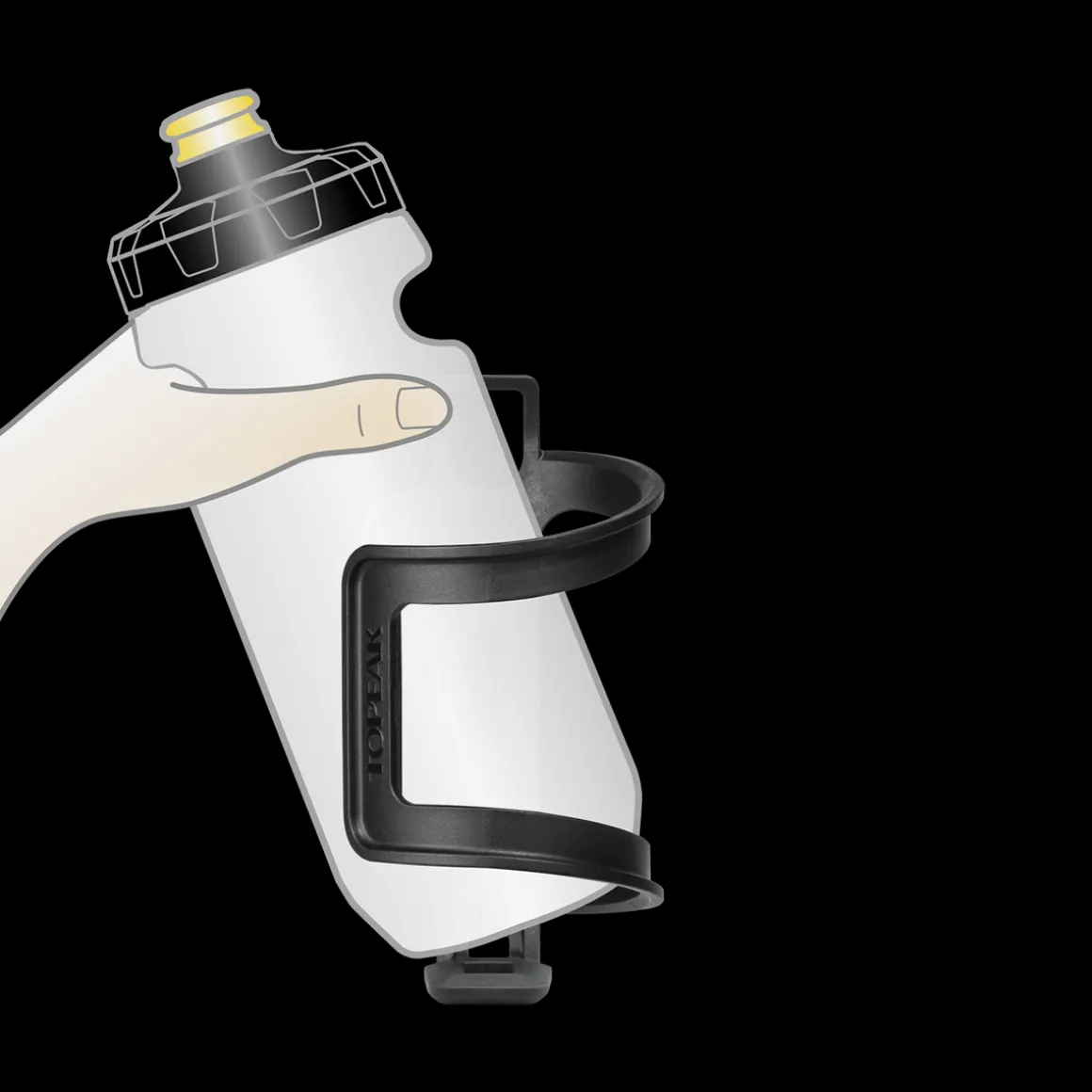 Ninja Master+ Cage SK Bottle Cage