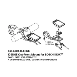 Out-Front Handlebar Mount for Bosch Kiox
