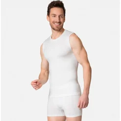 PERFORMANCE LIGHT ECO BL TOP CREW NECK SINGLET Sleeveless Undershirt