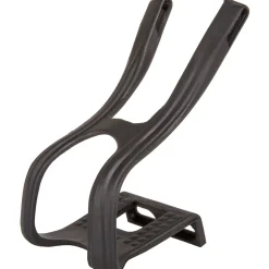 Plastic toe clips and straps