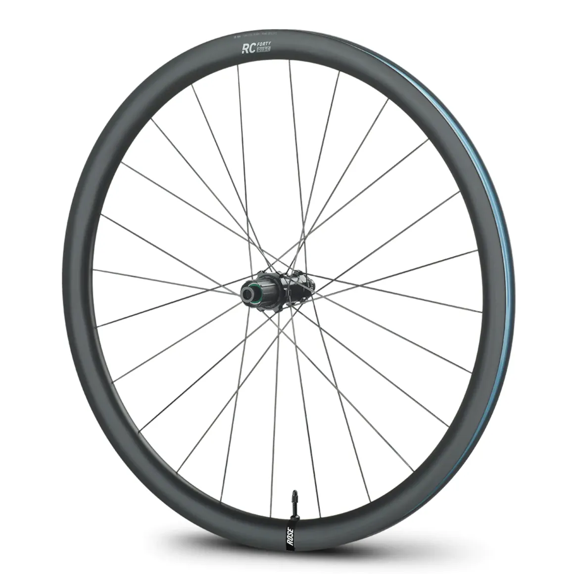 RC-Forty Disc 28" / 700 C Carbon Road Rear Wheel SHIMANO HG | 24 Spokes
