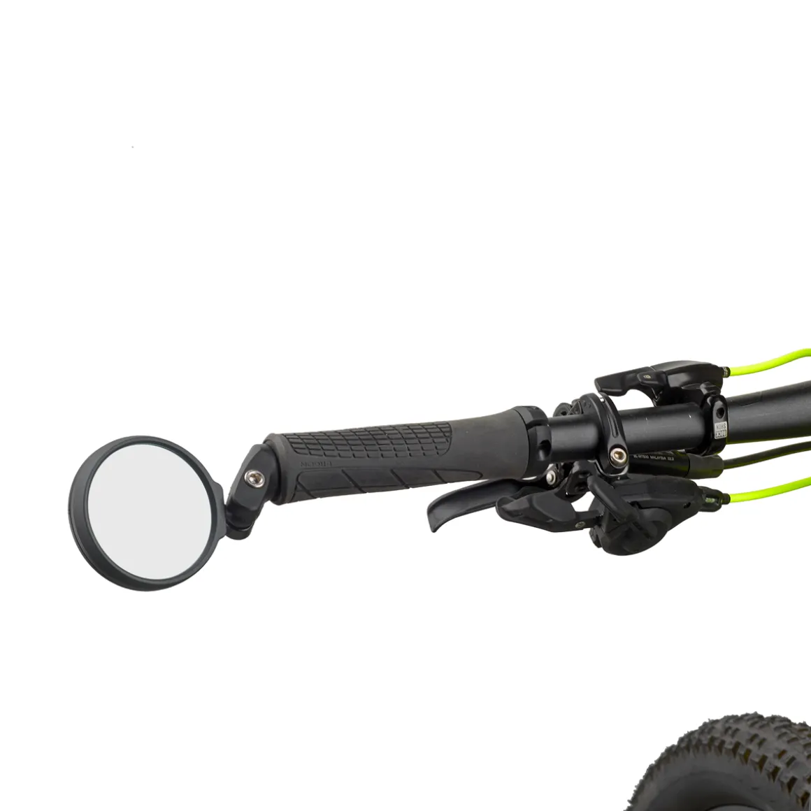 Rear View Vario Retractable Bicycle Mirror, Tinted