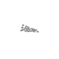 Rear Wheel Balls 1/4" Steel