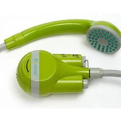 rechargeable battery camping shower