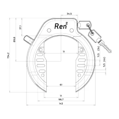 REN 2 Frame Lock