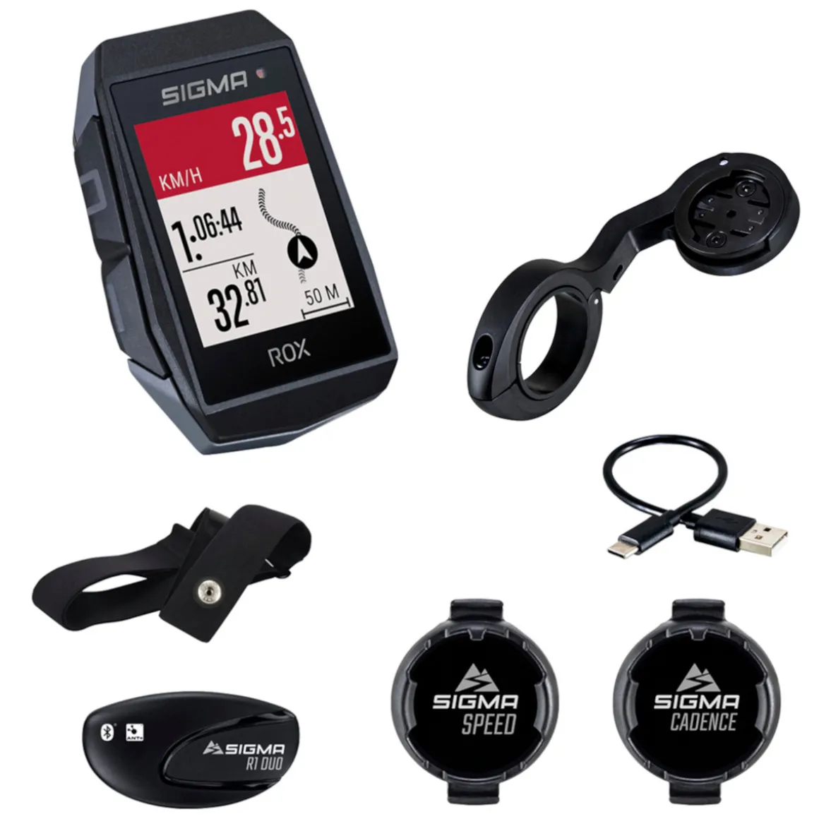 ROX 11.1 EVO GPS Bike Computer SENSOR SET