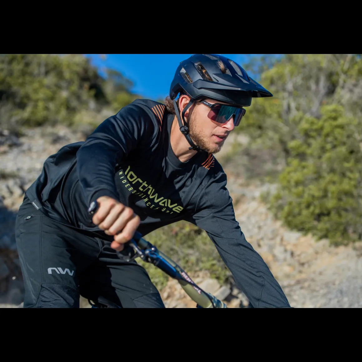 SHARP JERSEY Long Sleeve MTB Bike Shirt
