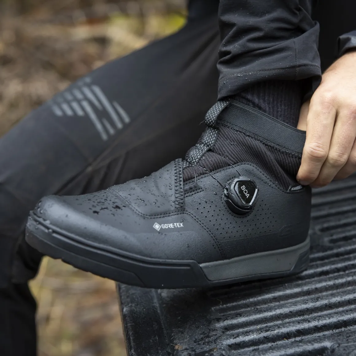 SH-GF800GTX Gore-Tex Flatpedal Shoes