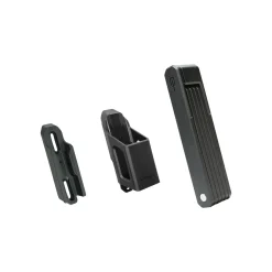SWITCH Folding Lock with Clip + Ride Holder