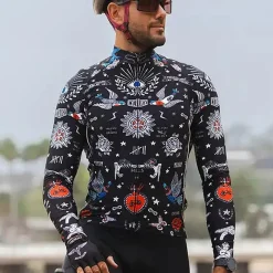 TATTOO MEN’S LONG SLEEVE JERSEY Cycling Jersey