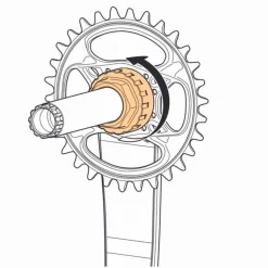 TL-FC41 chainring installation tool