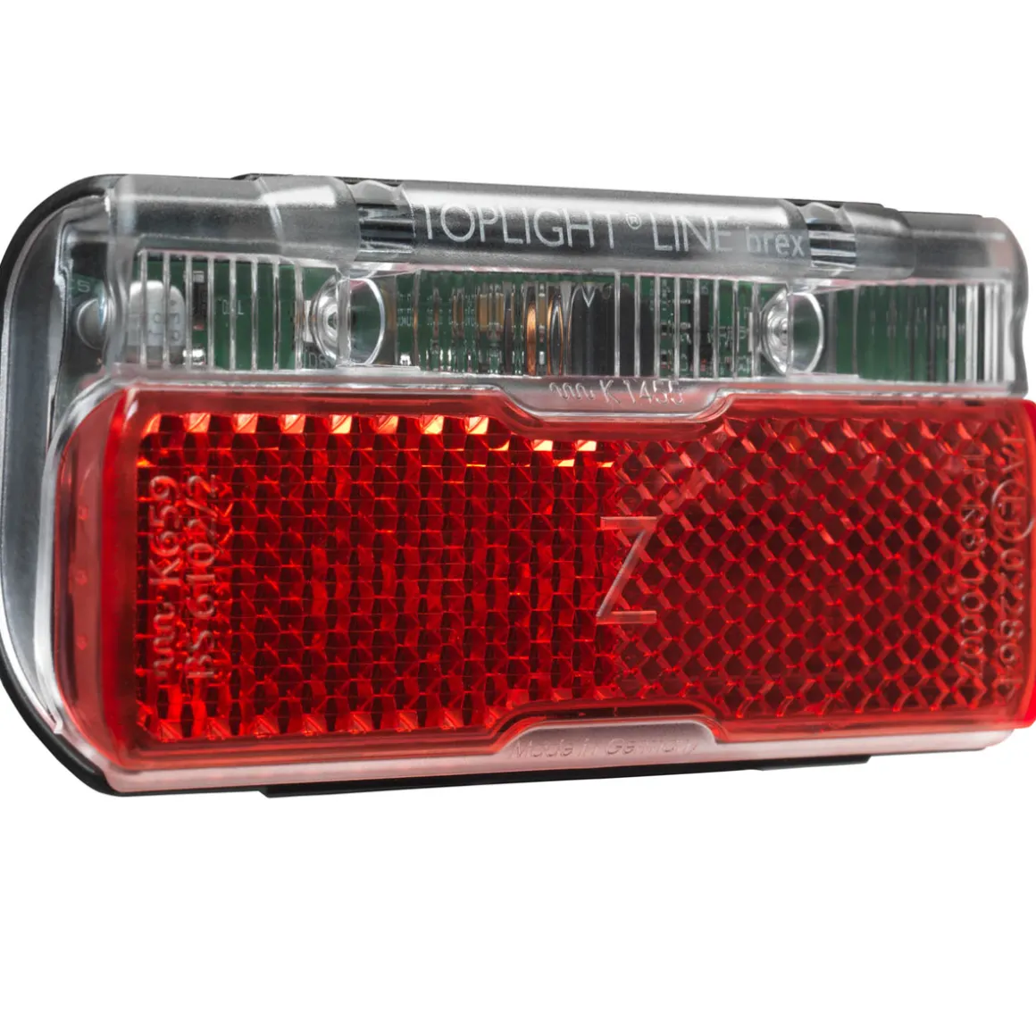 TOPLIGHT Line brex E-Bike LED Carrier Rear Light with Brake Light Function