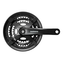 TOURNEY FC-TY501 Crankset, 3 x 6-/7-/8-Speed (48-38-28 Teeth)