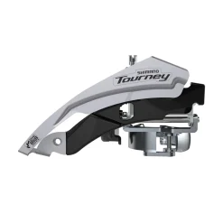 TOURNEY FD-TY600-L3 Front Derailleur 3 x 6/7/8-Speed – Clamp Attachment – 63-66° Chainstay Angle