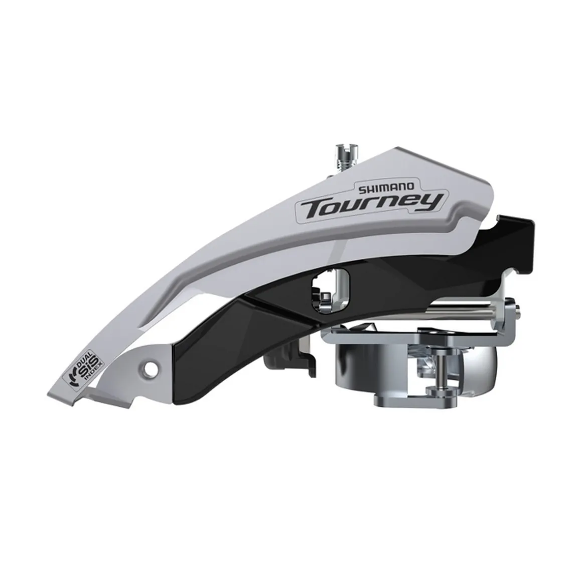 TOURNEY FD-TY600-L3 Front Derailleur 3 x 6/7/8-Speed – Clamp Attachment – 63-66° Chainstay Angle