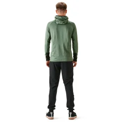 TRAIL grid fleece thermo hoodie