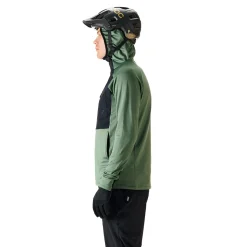 TRAIL grid fleece thermo hoodie