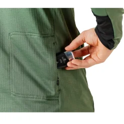 TRAIL grid fleece thermo hoodie
