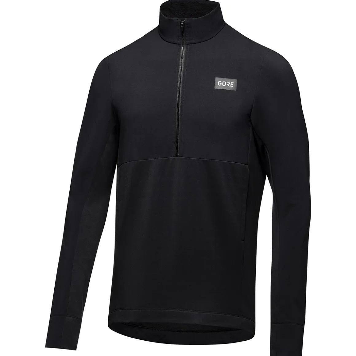 TRAILKPR HYBRID 1/2-ZIP MENS Long-Sleeved Cycling Jersey