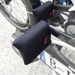 Transport scratch protection for pedals and frame