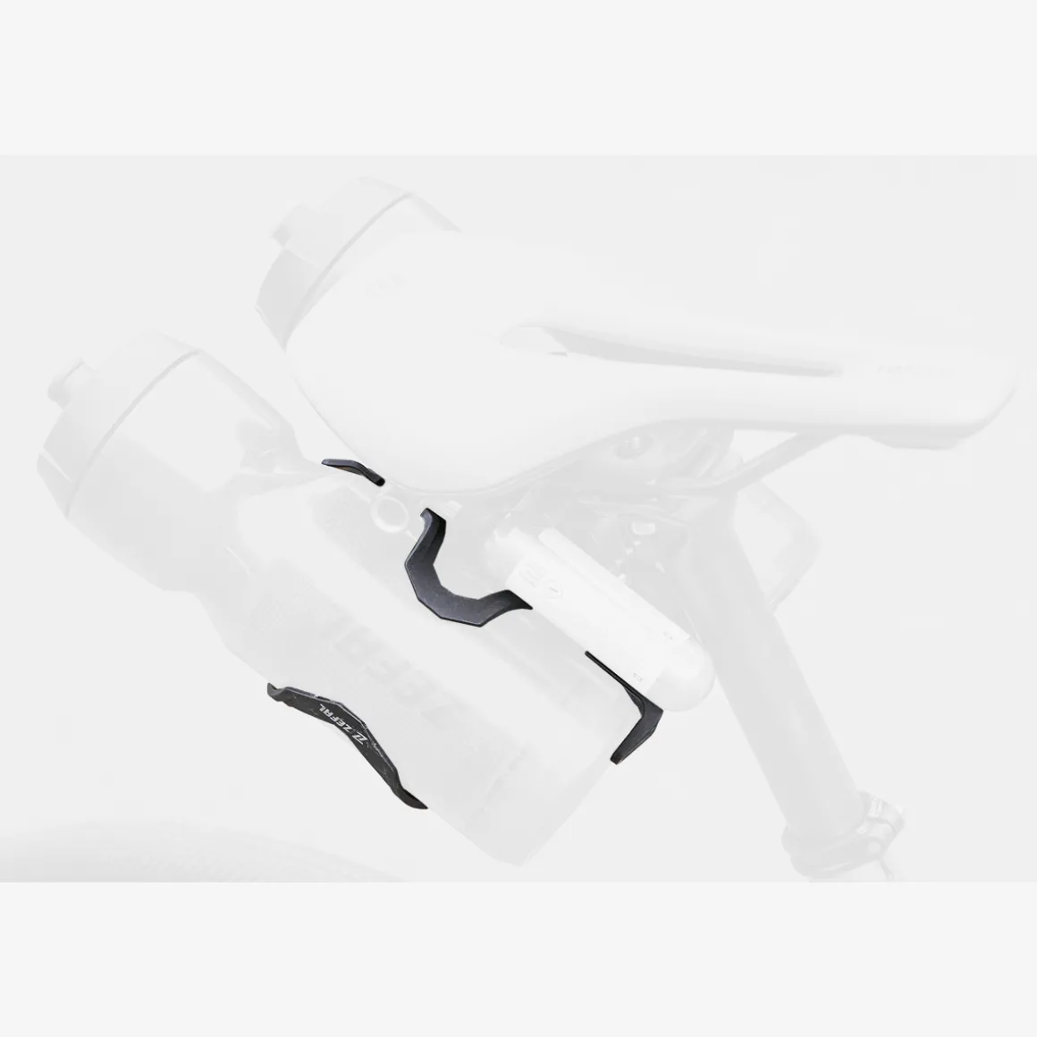 Tri Bottle Cage Set for Saddle Rail Mounting