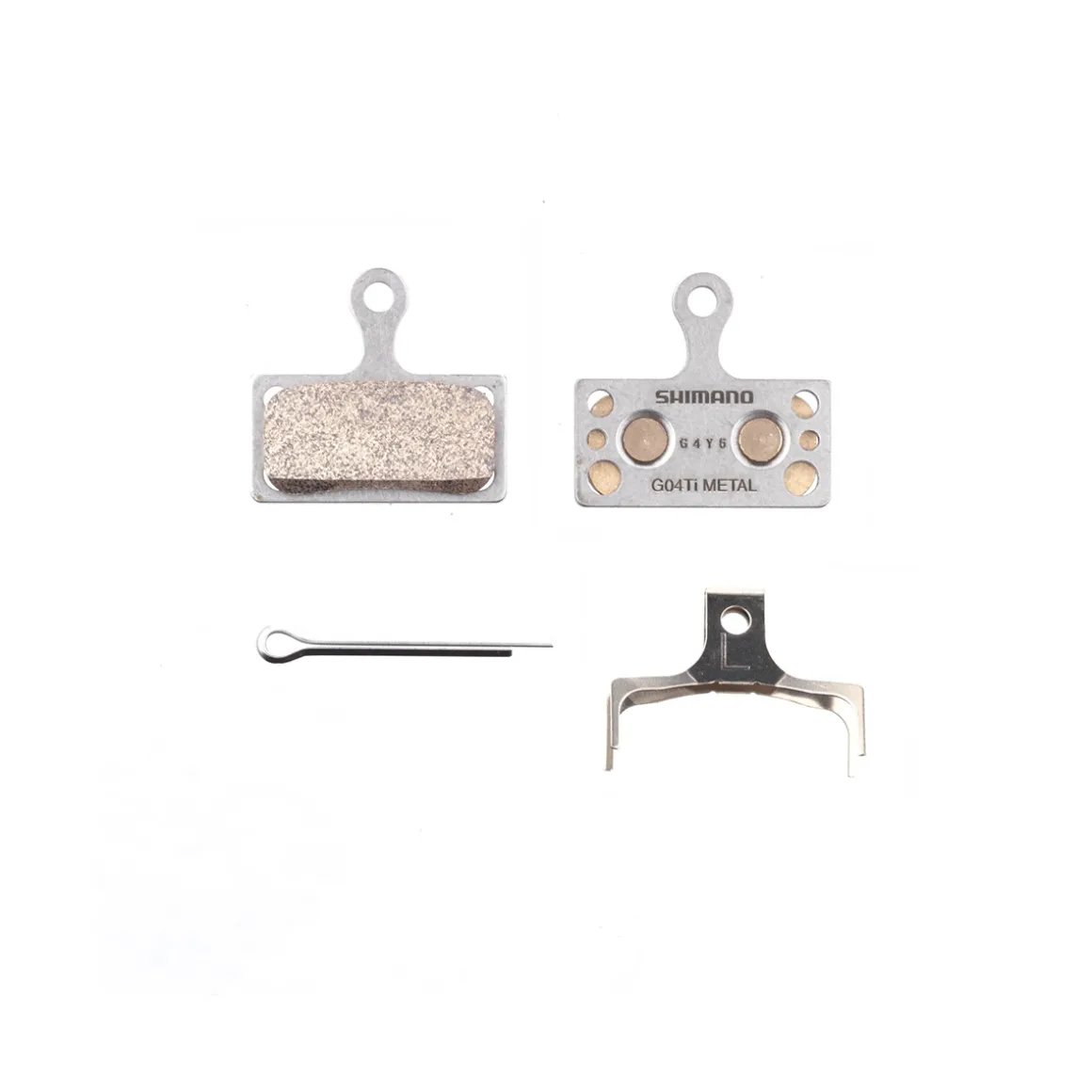TR/XT/SLX/DEORE/ALFINE G04TI DISC PADS