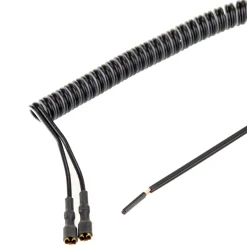 Twin Core Coiled Light Cable
