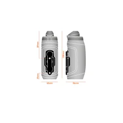 TWIST Drink Bottle 590 ml incl. Bike Base Holder