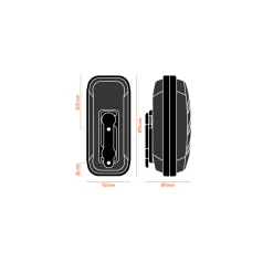 TWIST Toolbox Frame Bag + TWIST Uni Base Frame Bracket Set