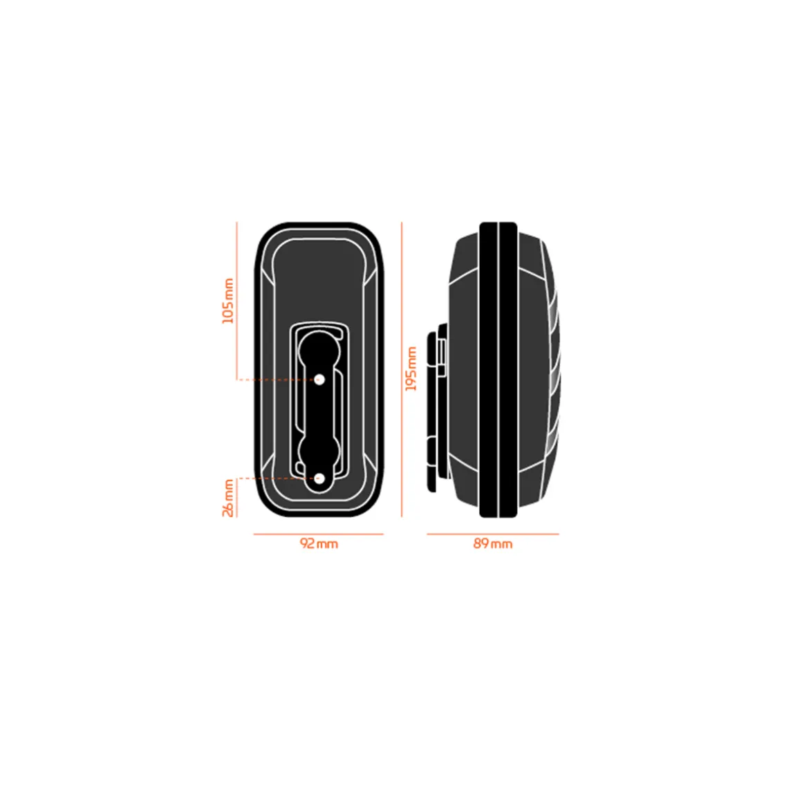 TWIST Toolbox Frame Bag + TWIST Uni Base Frame Bracket Set