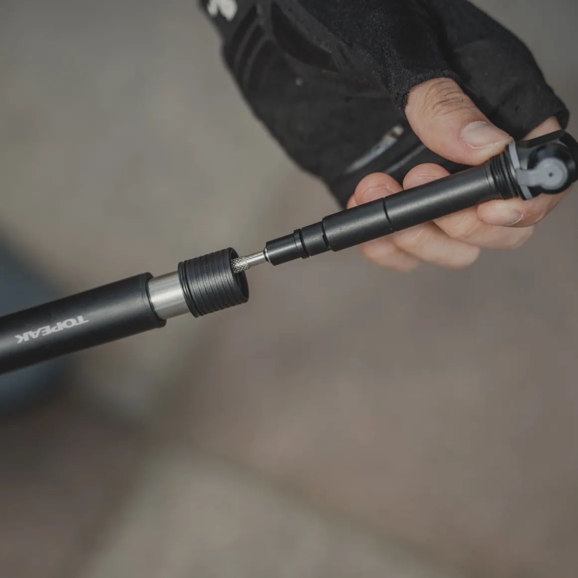 Two Timer XT Mini Pump with CO2 Inflator and Tubeless Tool