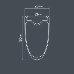 Ultegra WH-R8170-C50-TL Disc Centerlock Road Rear Wheel 28"/700C
