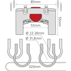 UNIVERSAL Handlebar Adapter