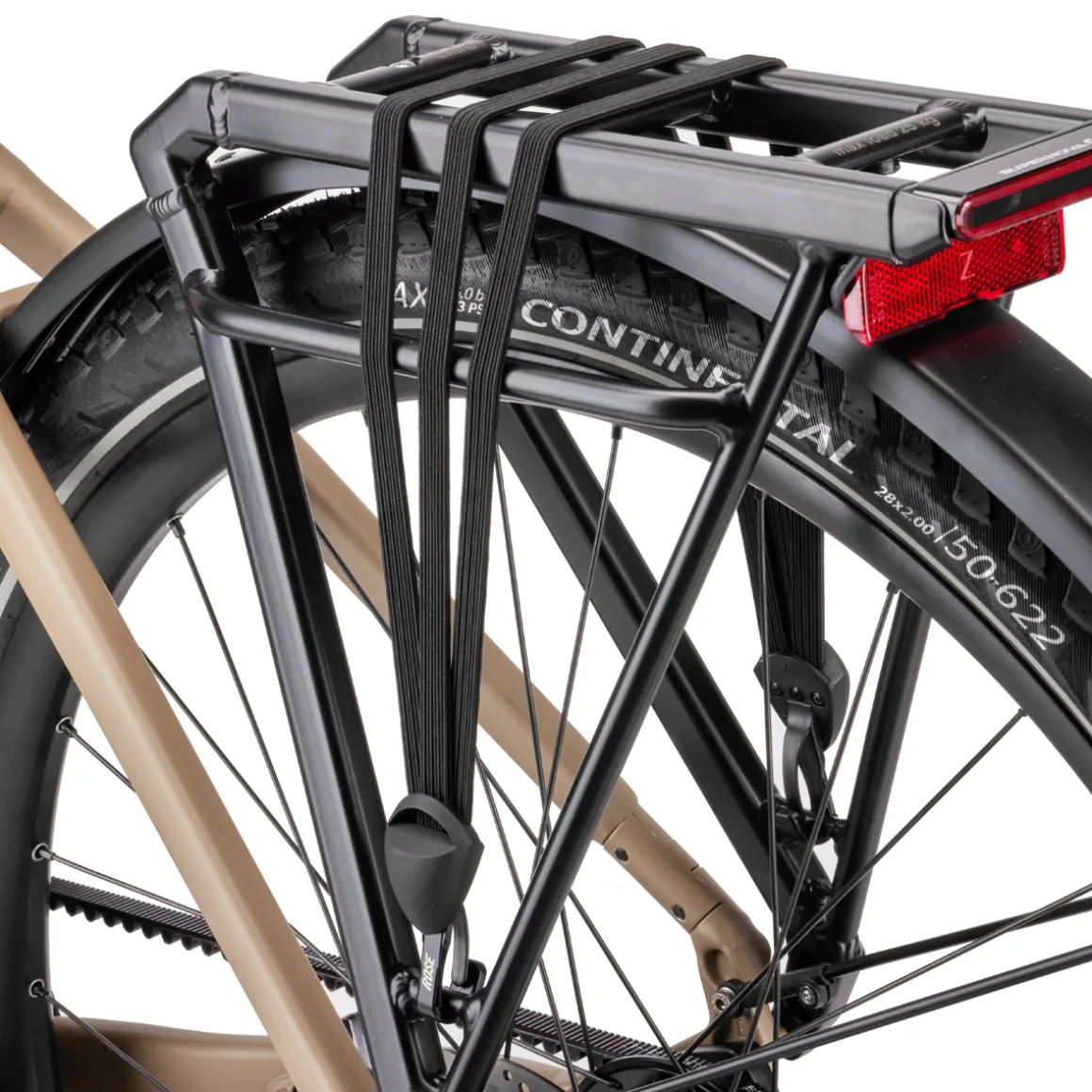 Urban 3-fold Tensioning Strap with Safety Hooks