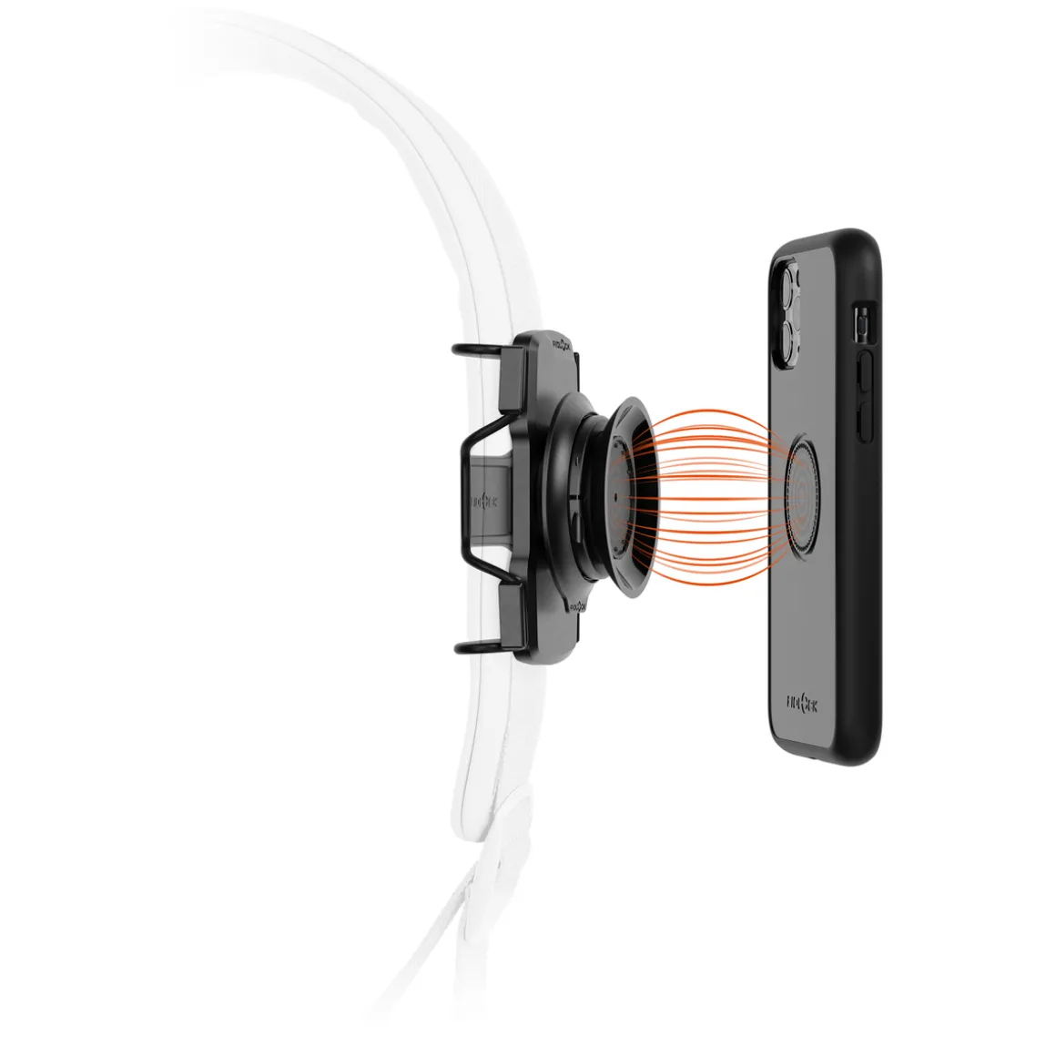 VACUUM tex base Set Smartphone Holder for Backpack Straps