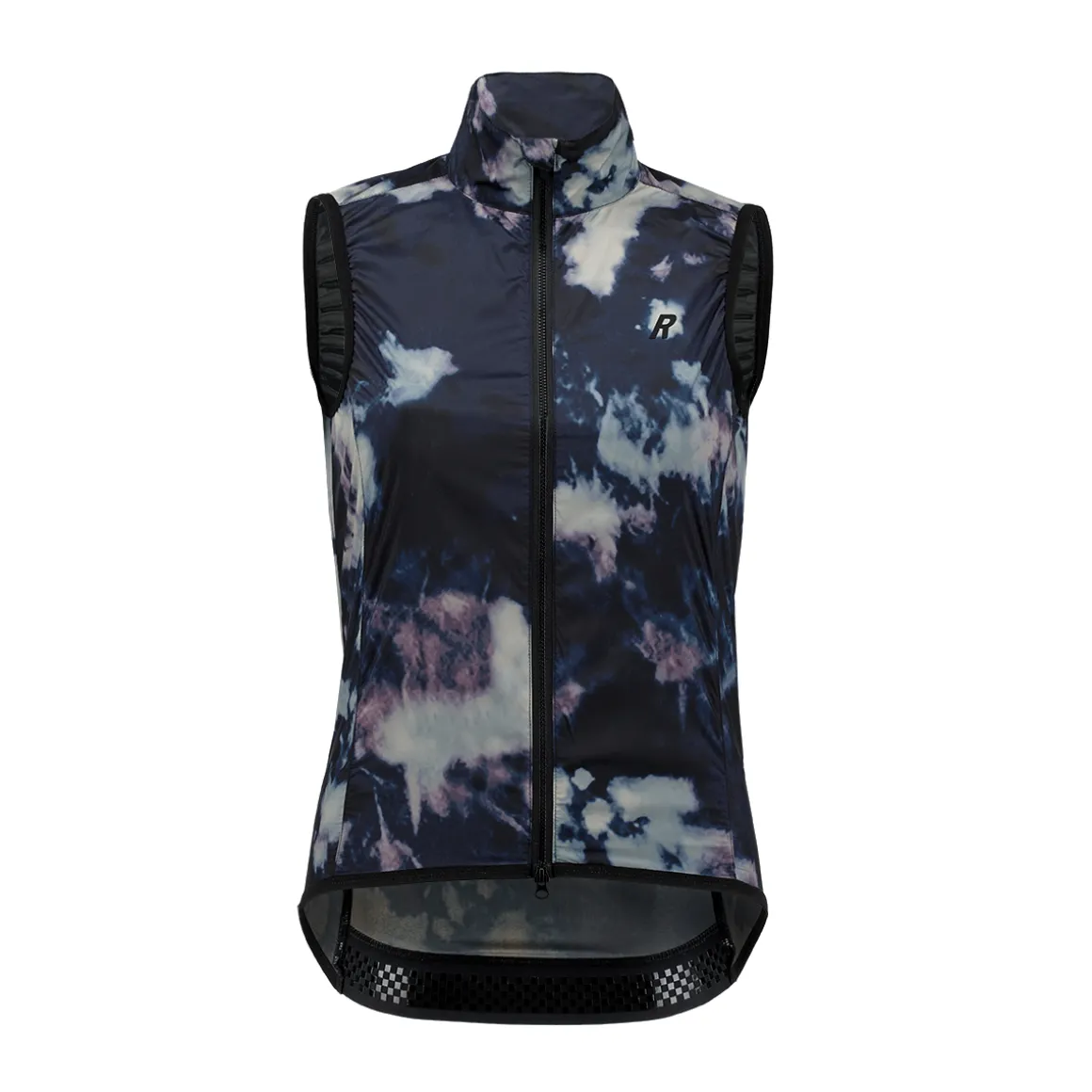 W Race Printed Wind Vest