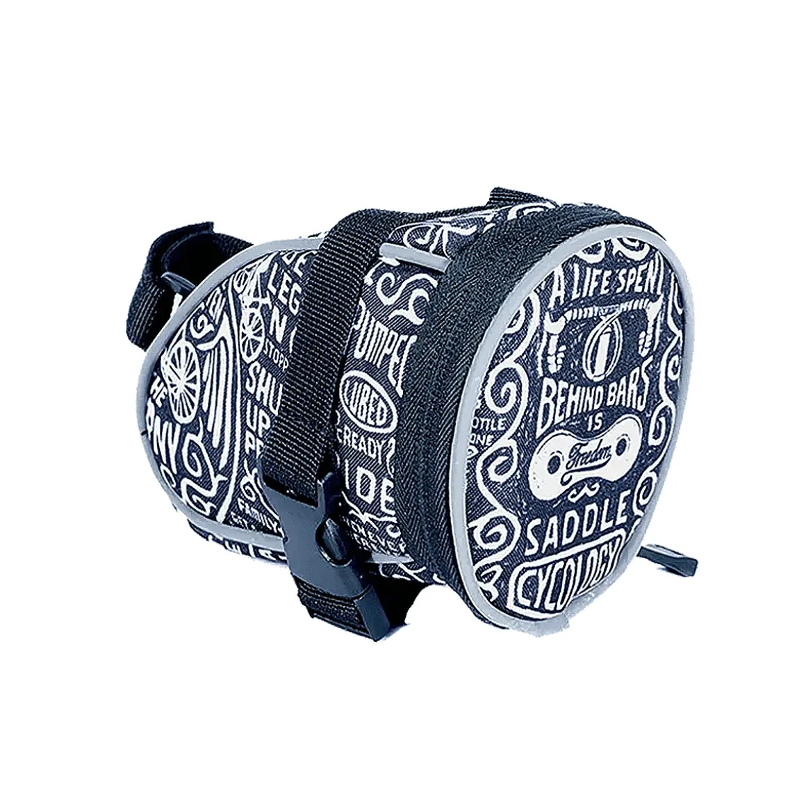 WISDOM BLACK SADDLE BAG
