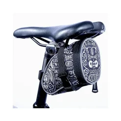 WISDOM BLACK SADDLE BAG