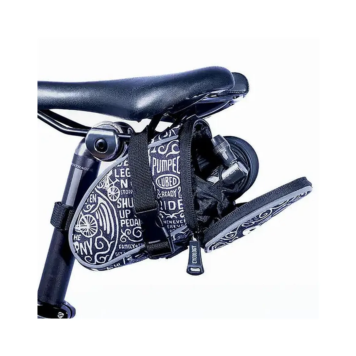 WISDOM BLACK SADDLE BAG