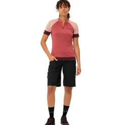 WOMEN'S ALTISSIMO Q-ZIP SHIRT Short-Sleeved MTB Shirt