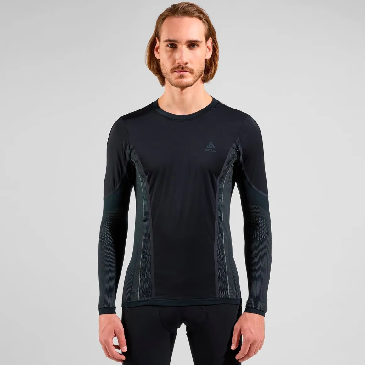 ZEROWEIGHT PK WINDPROOF WARM BL TOP Crew Neck L/S Long Sleeve Base Layer