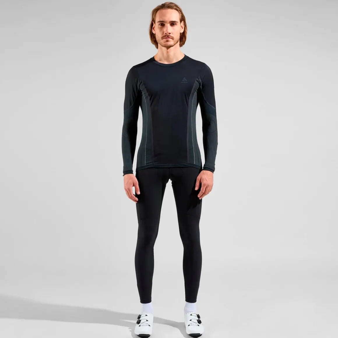 ZEROWEIGHT PK WINDPROOF WARM BL TOP Crew Neck L/S Long Sleeve Base Layer